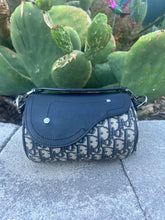 Dior Oblique Mini Roller Saddle Bag