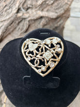 Chanel Heart Brooch