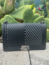 Chanel Chevron Boy Bag
