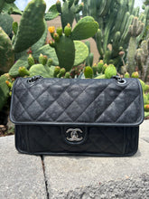 Chanel French Riviera Quilted Caviar Flap Bag