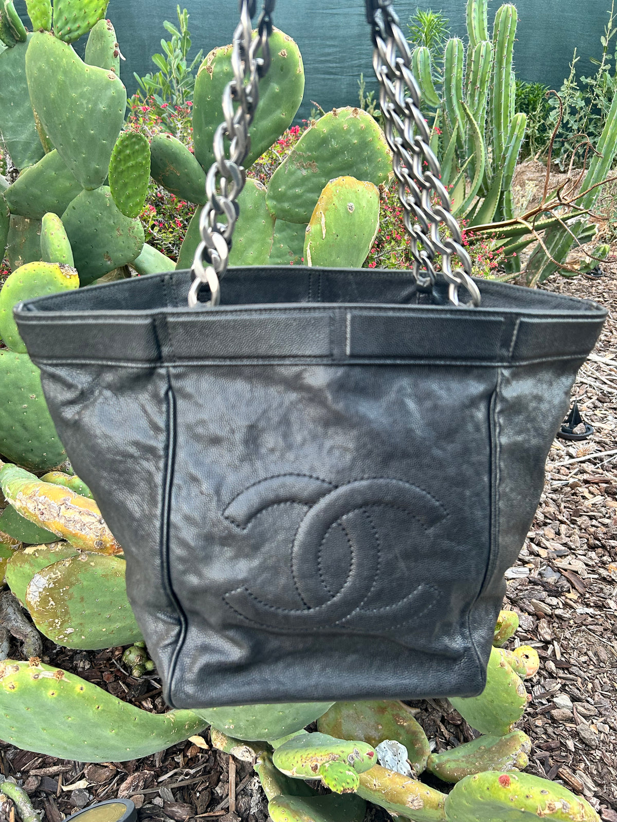 Chanel CC Caviar Tote