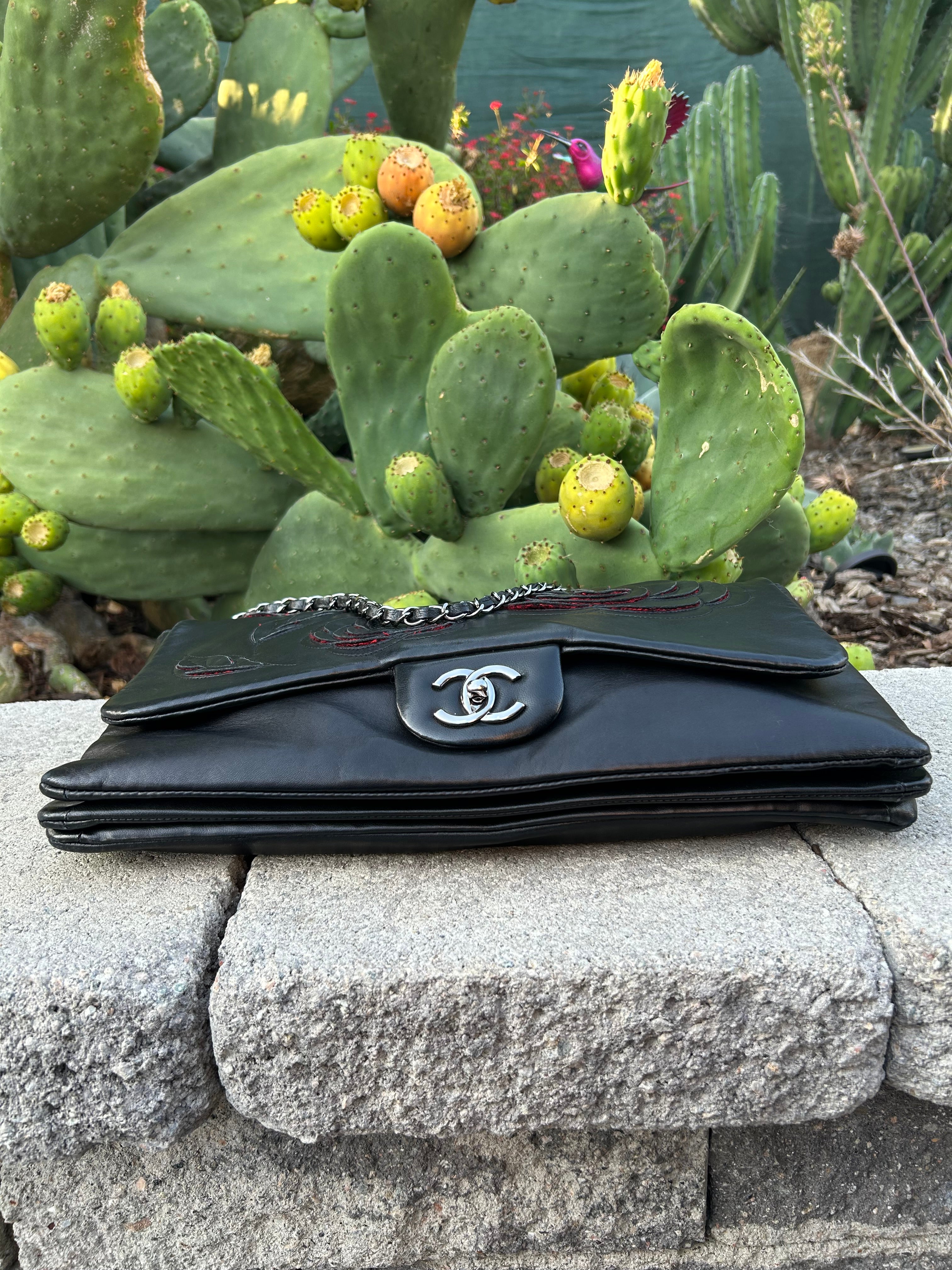 Chanel Camellia Flap Bag