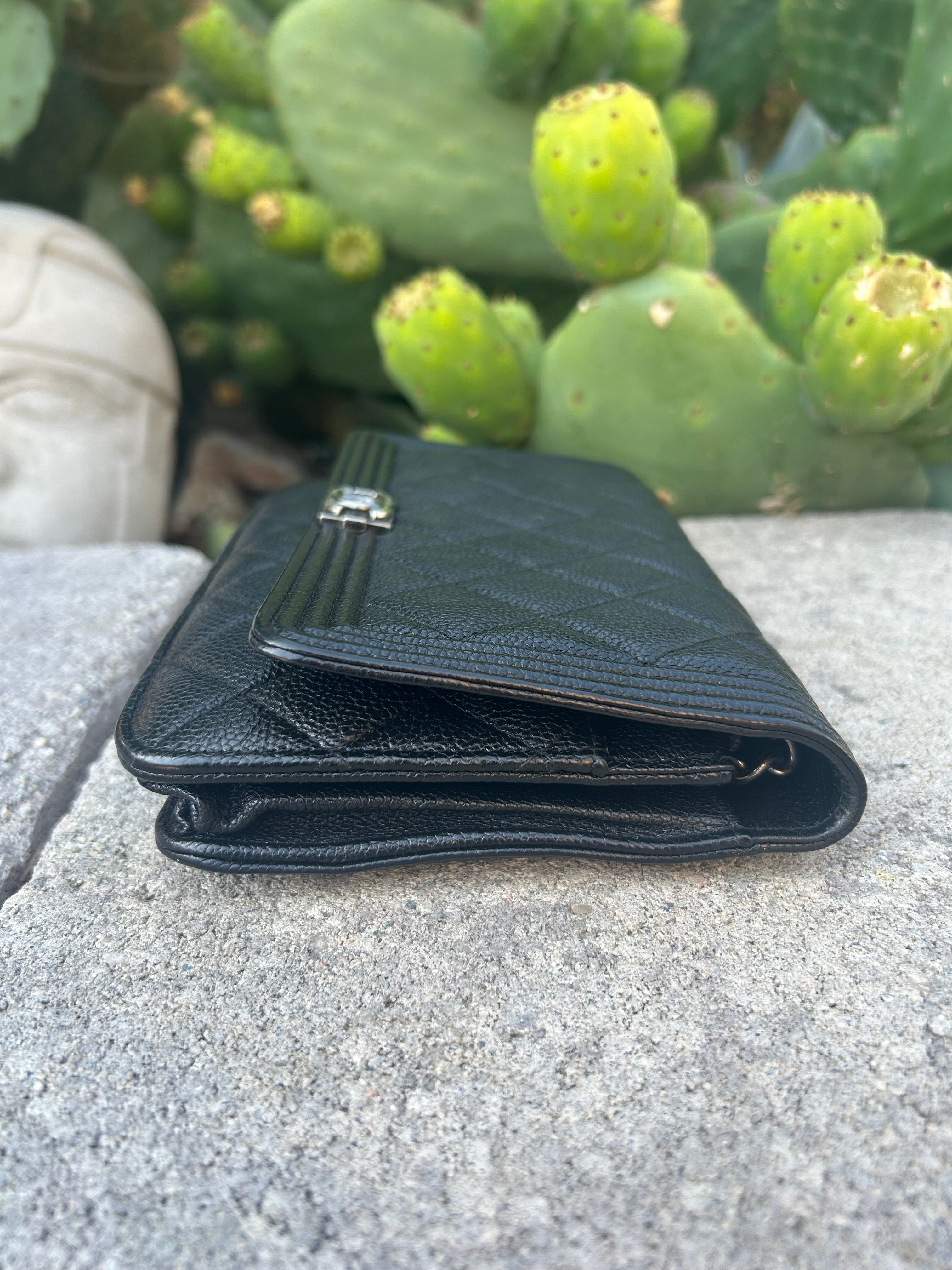 Chanel Caviar Leather Boy WOC