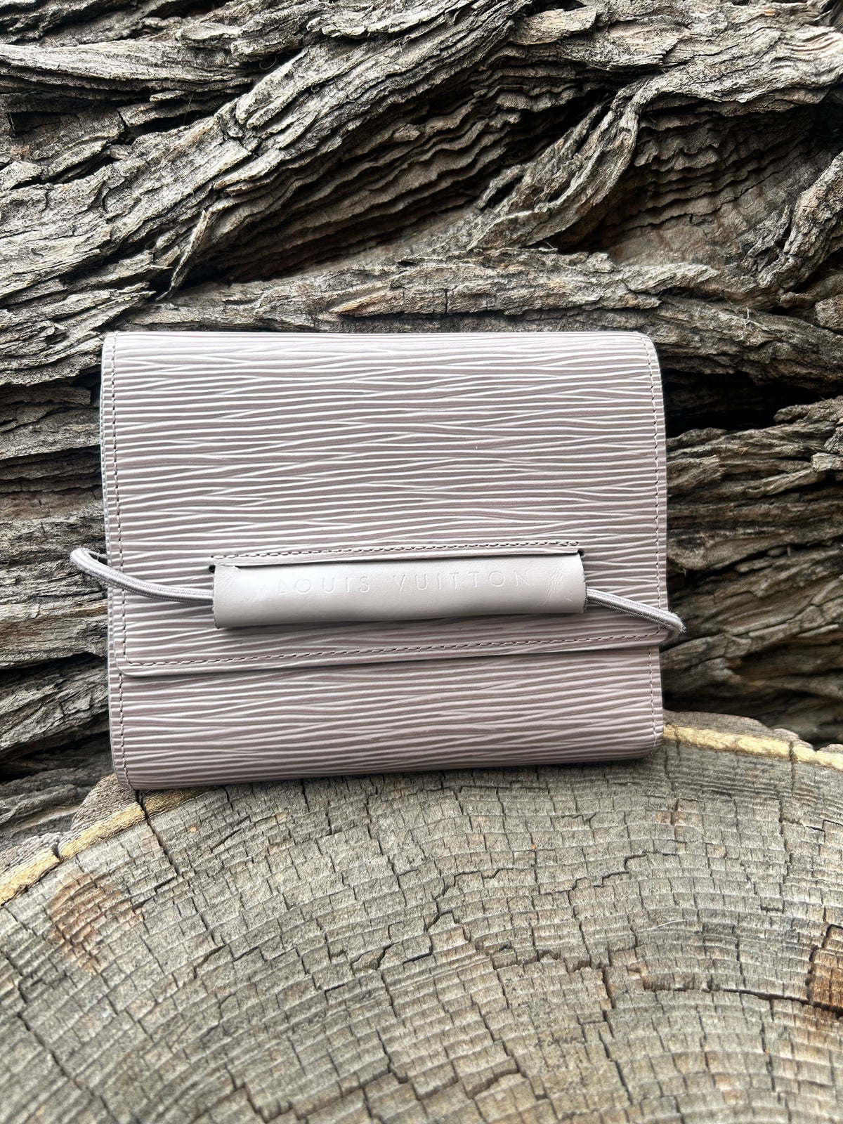 Louis Vuitton Epi Leather Gray Wallet