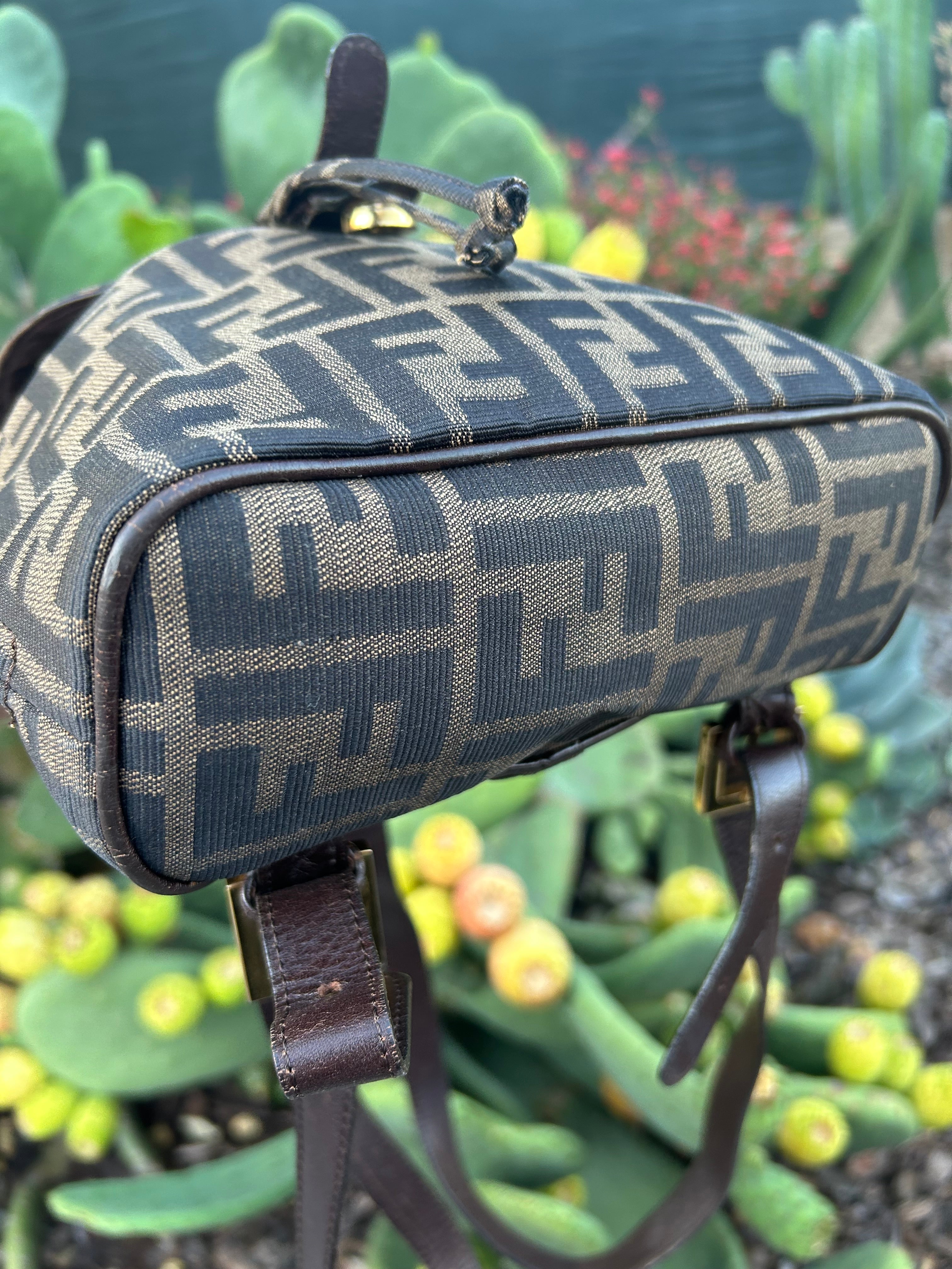 Fendi Zucca Backpack