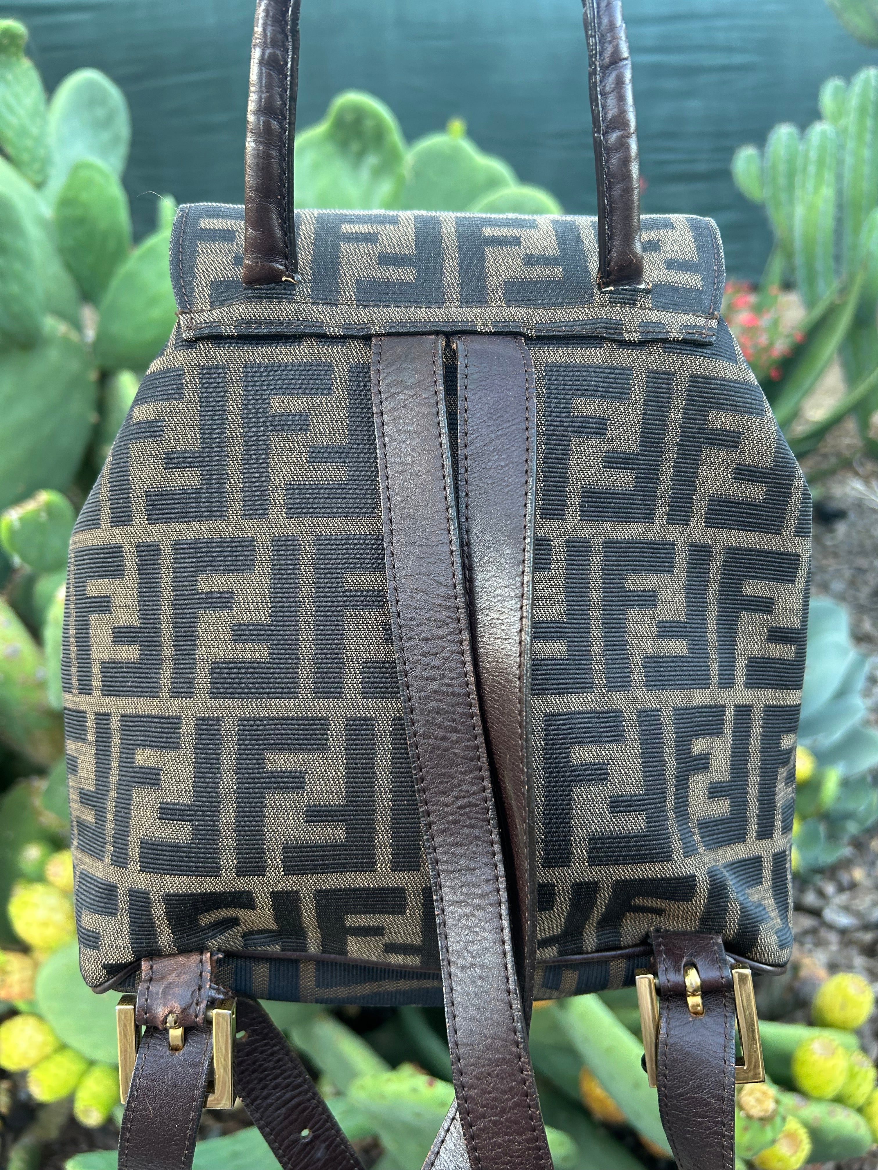 Fendi Zucca Backpack