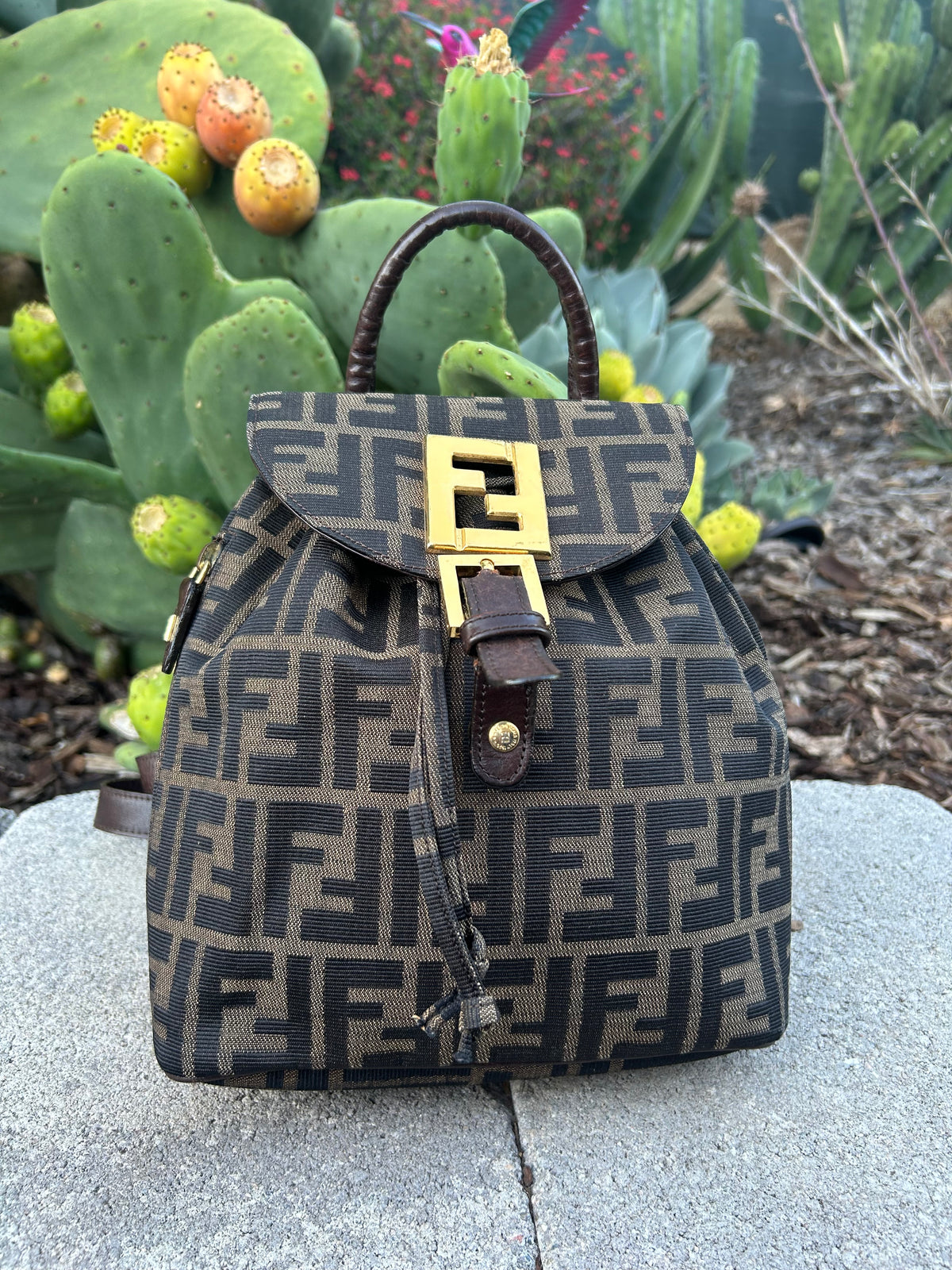 Fendi Zucca Backpack
