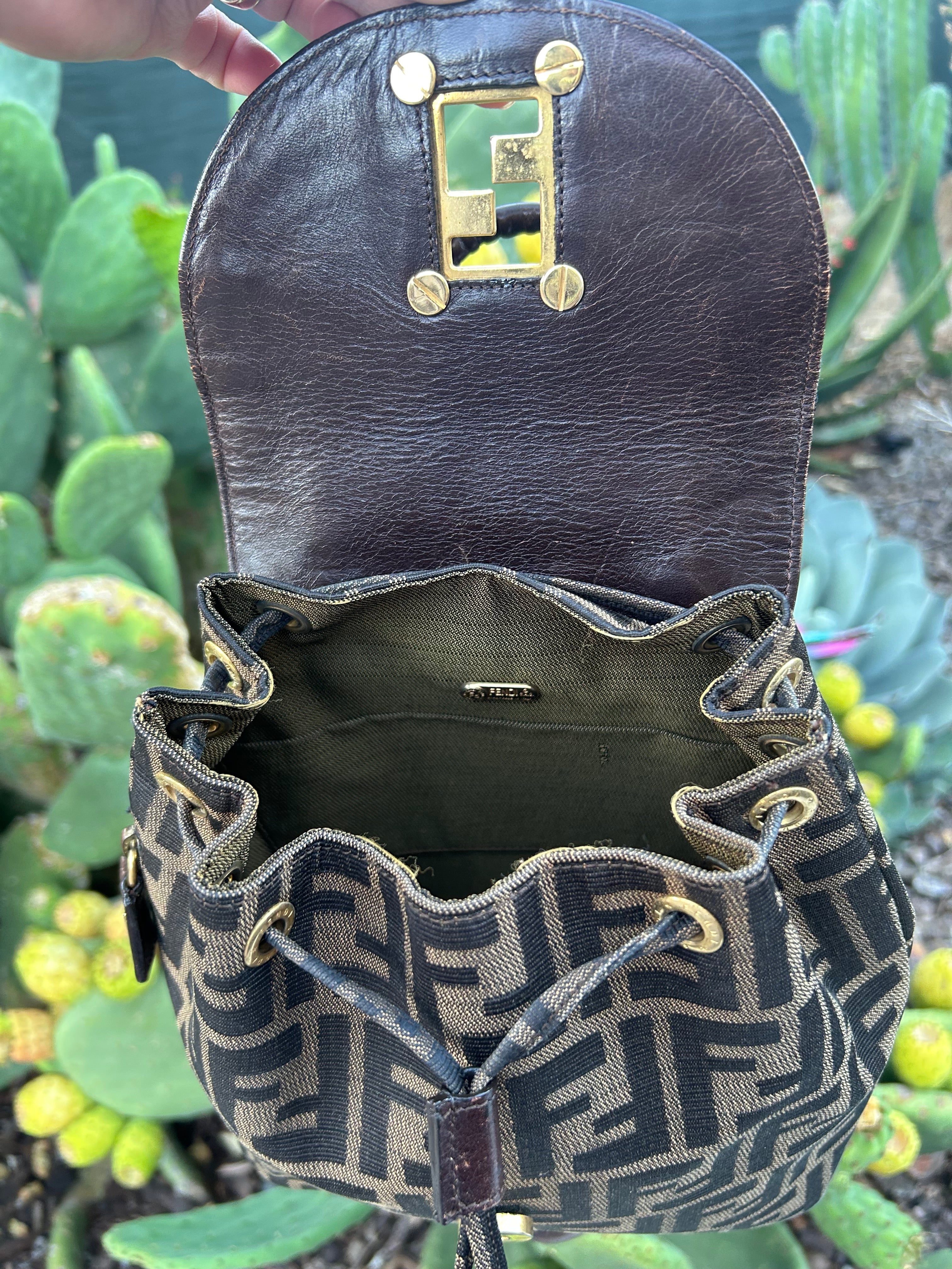 Fendi Zucca Backpack