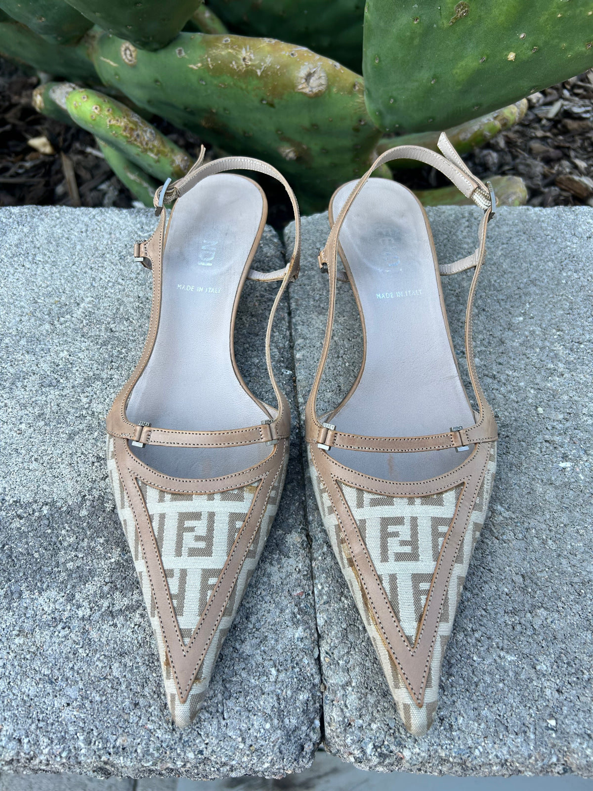 Fendi FF Slingback