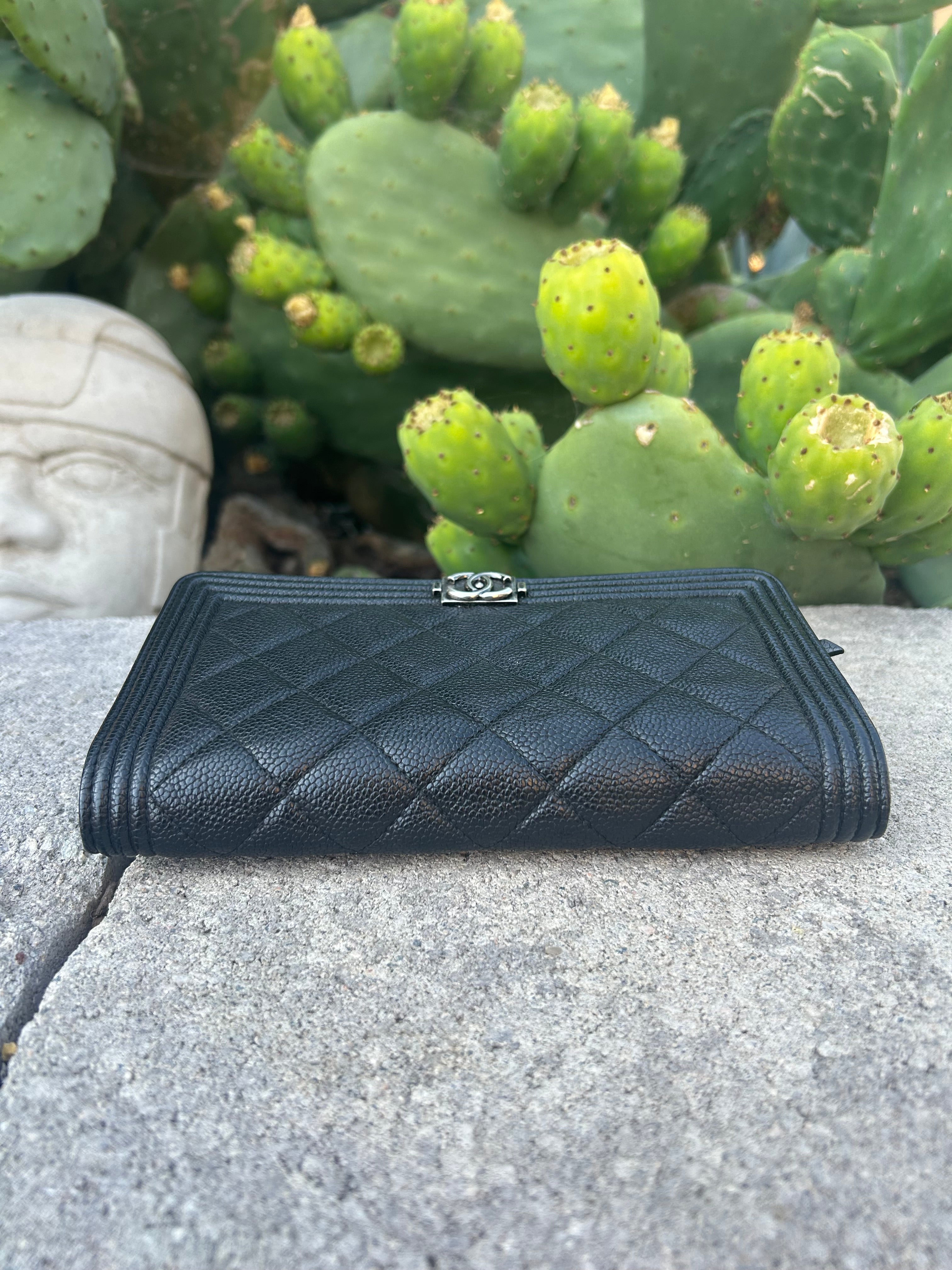 Chanel Caviar Leather Boy WOC