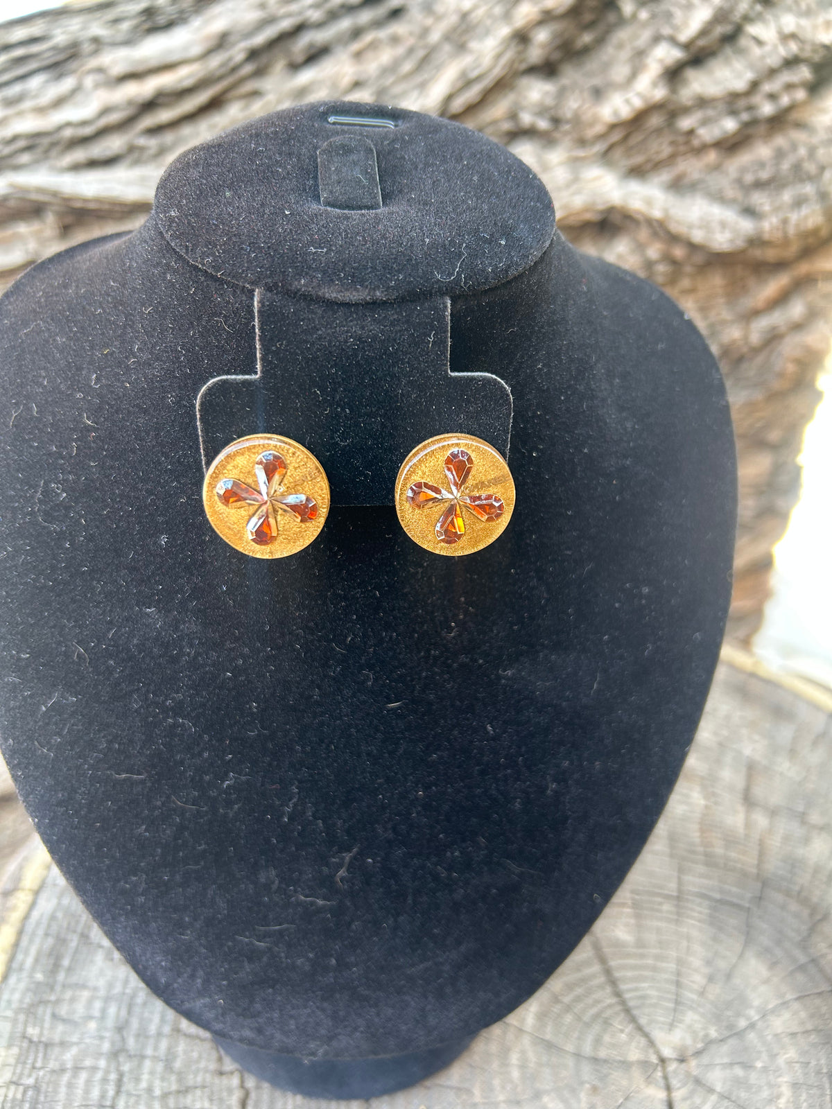 Chanel Vintage Clip On Earrings