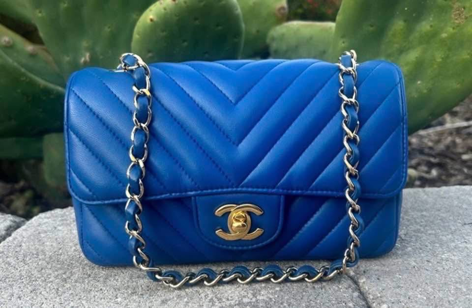 Chanel Chevron Mini Flap